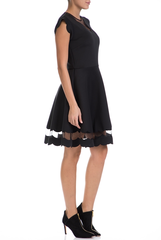 TED BAKER-Φόρεμα SHARLOT μαύρο